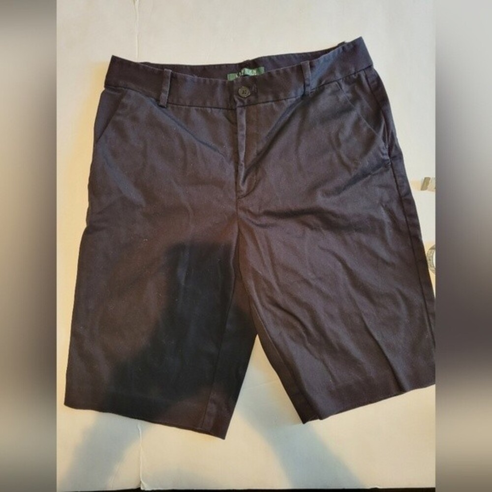 Lauren Ralph Lauren Women Chino Black Short size 6